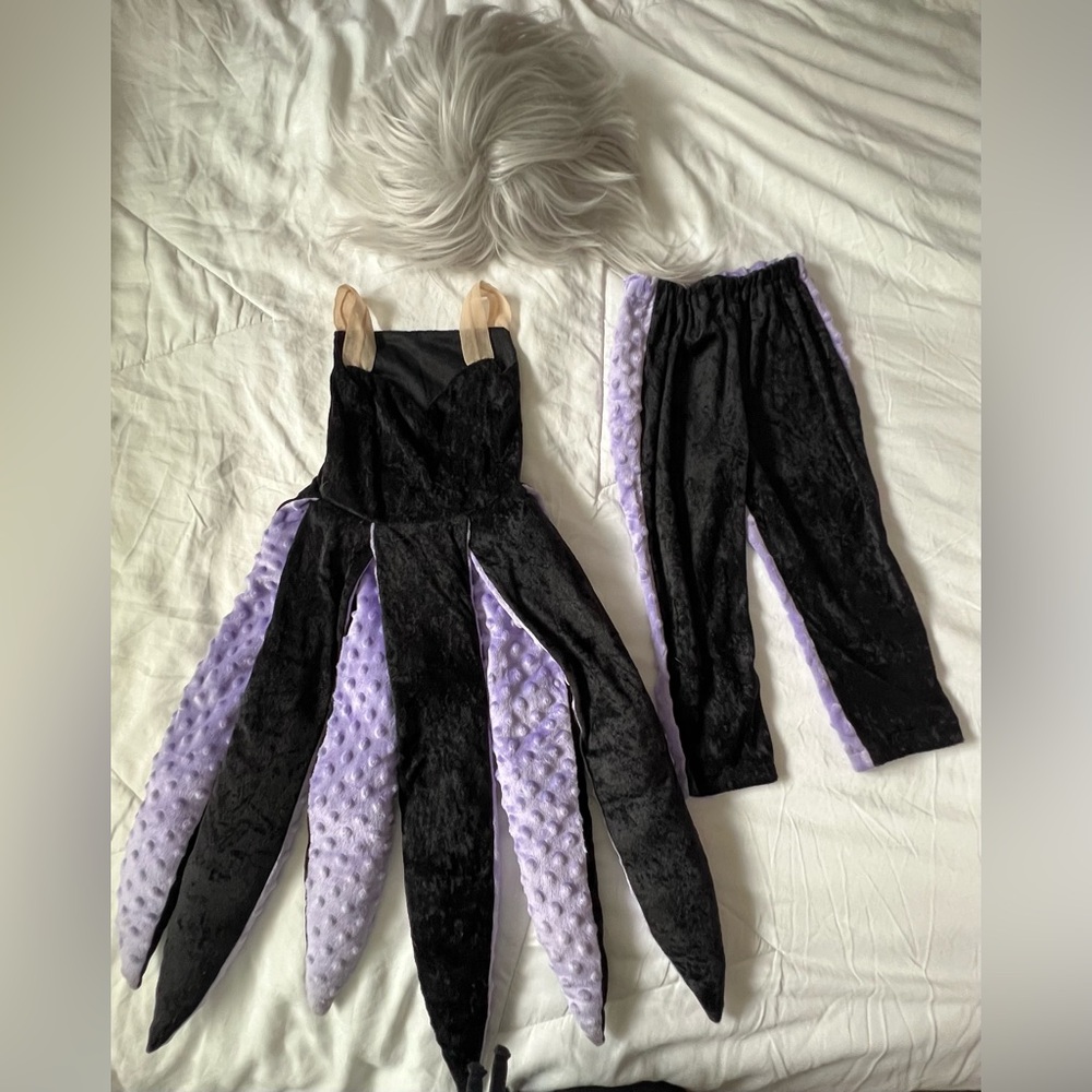Custom Made Ursula Costume Set with Wig - Disney The Little Mermaid